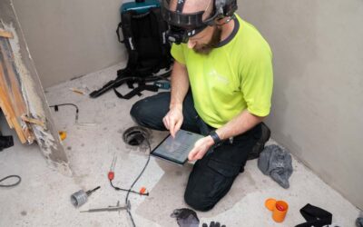 Vesivahingon todentaminen rakenteen kosteumittauksella